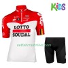 Fahrradbekleidung Radtrikot Kurzarm + Radhose Kurze 2018 Lotto-Soudal Kinder N001 